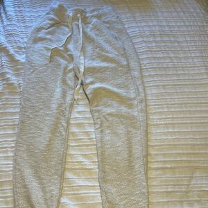 Cozy Cream Womans Joggers